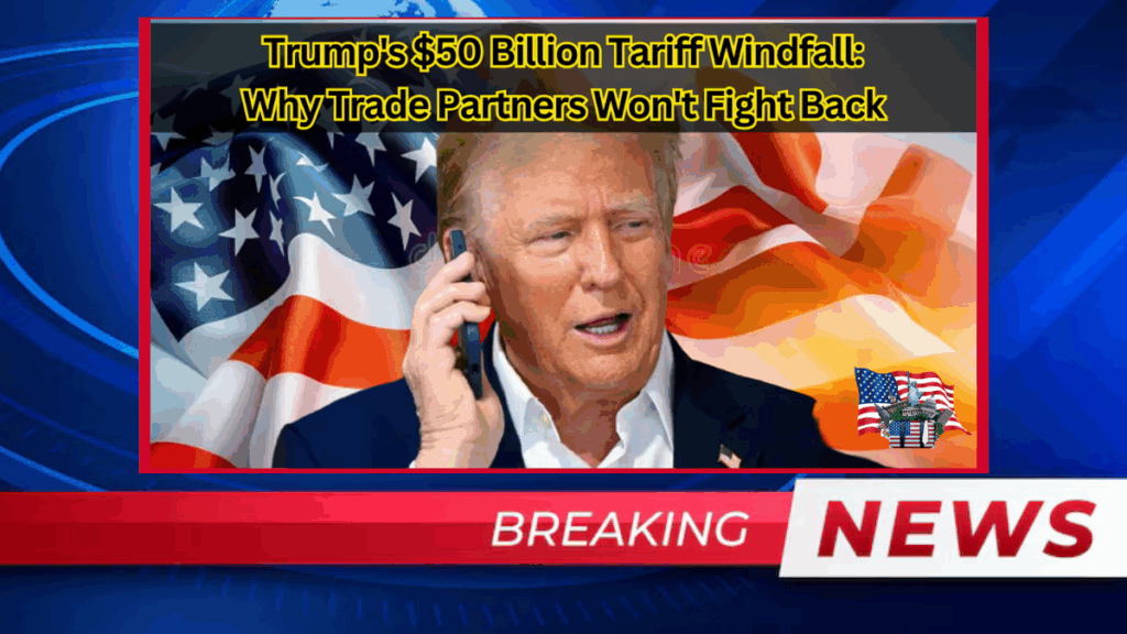 Trump's $50 Billion Tariff Windfall: Why Trade Partners Won't Fight Back