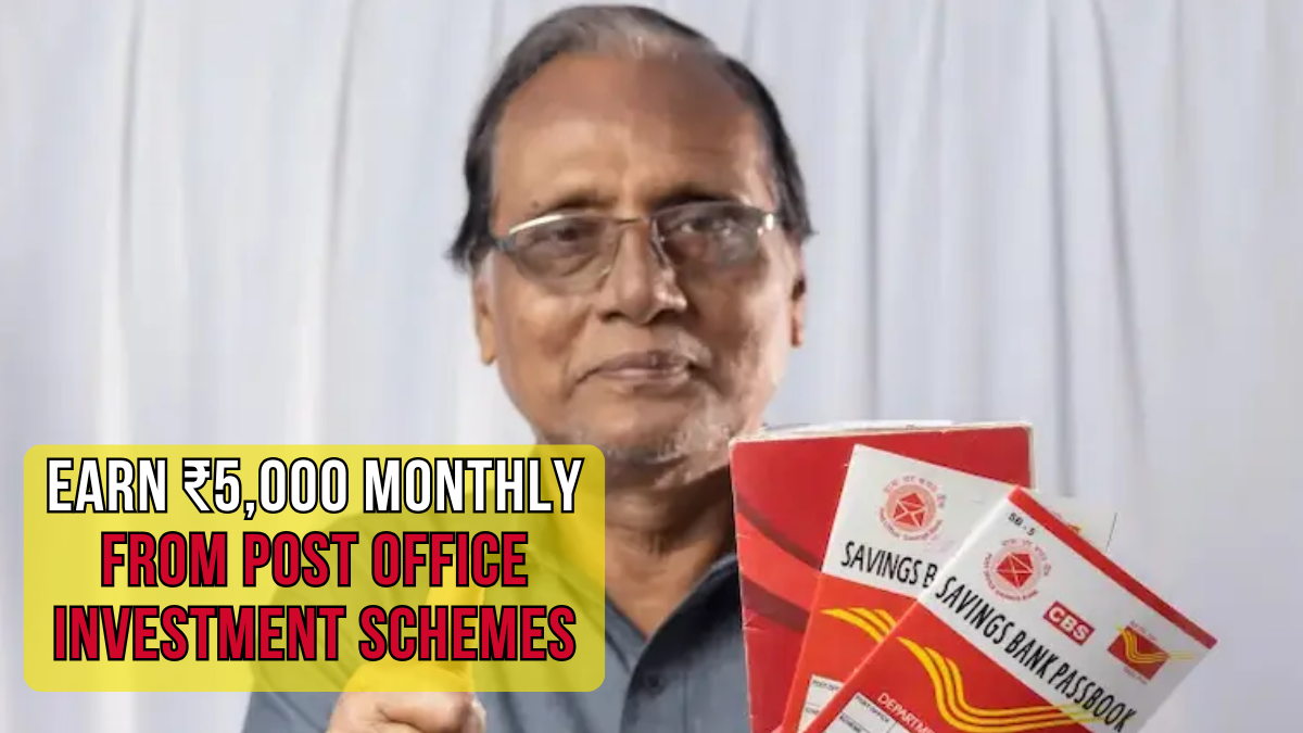 How to Earn ₹5,000 Monthly from Post Office Investment Schemes